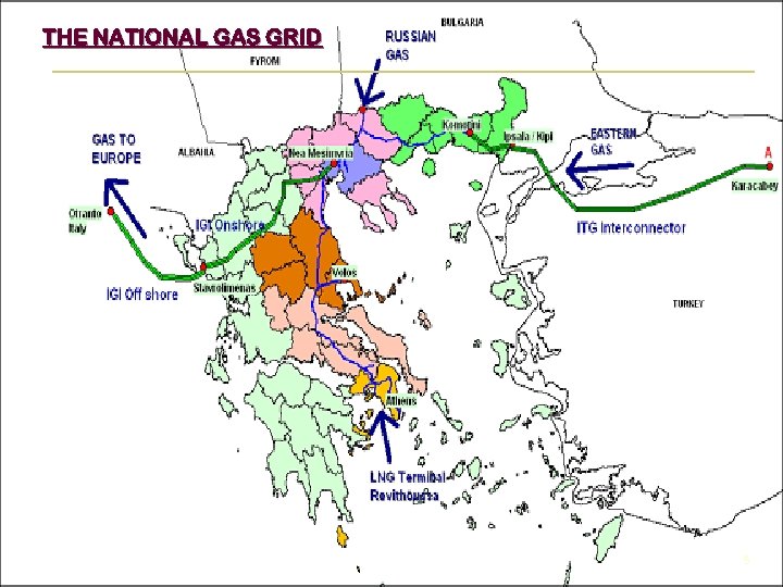 THE NATIONAL GAS GRID 5 