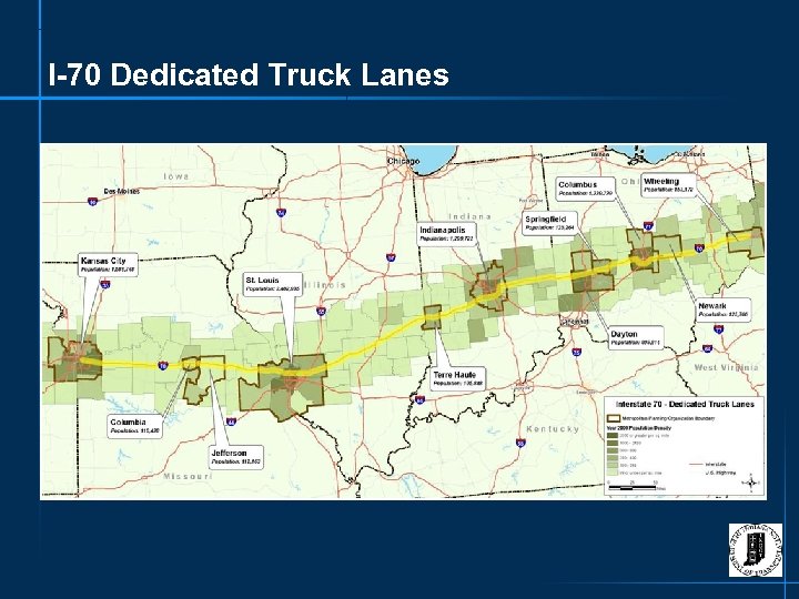 I-70 Dedicated Truck Lanes 