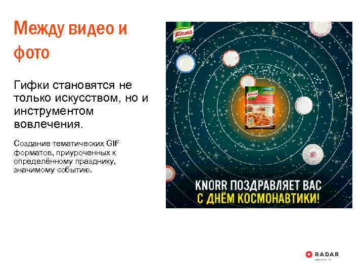 Между видео и фото Гифки становятся не только искусством, но и инструментом вовлечения. Создание