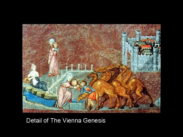 Detail of The Vienna Genesis 