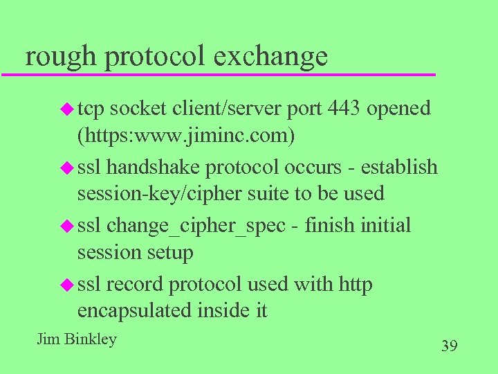 rough protocol exchange u tcp socket client/server port 443 opened (https: www. jiminc. com)