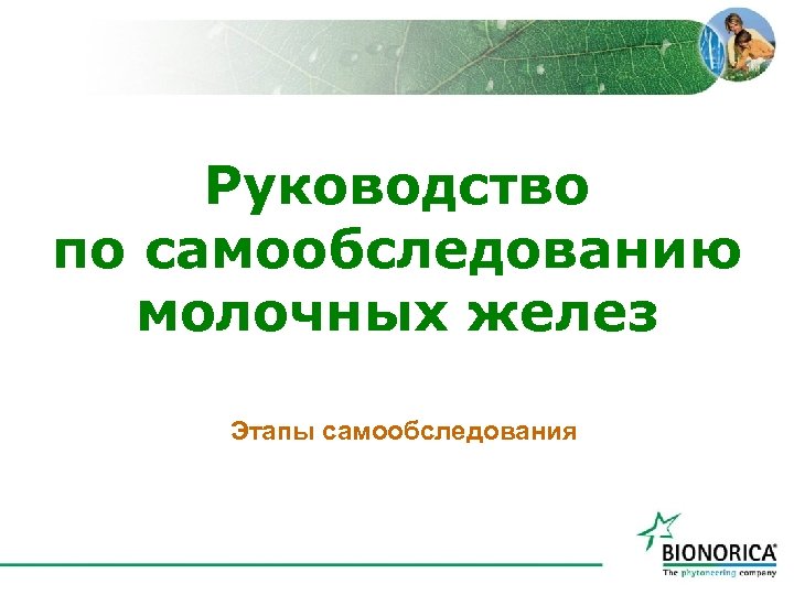 Руководство по самообследованию молочных желез Этапы самообследования 