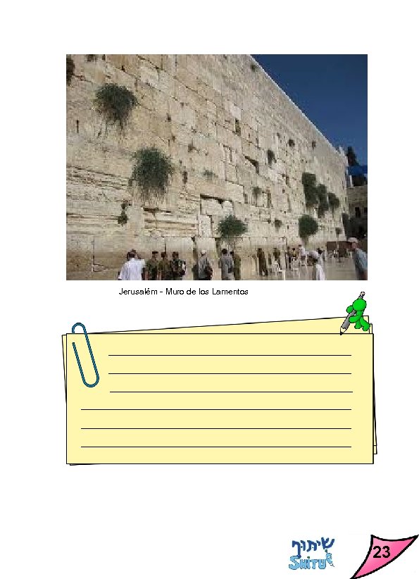 Jerusalém - Muro de los Lamentos 23 