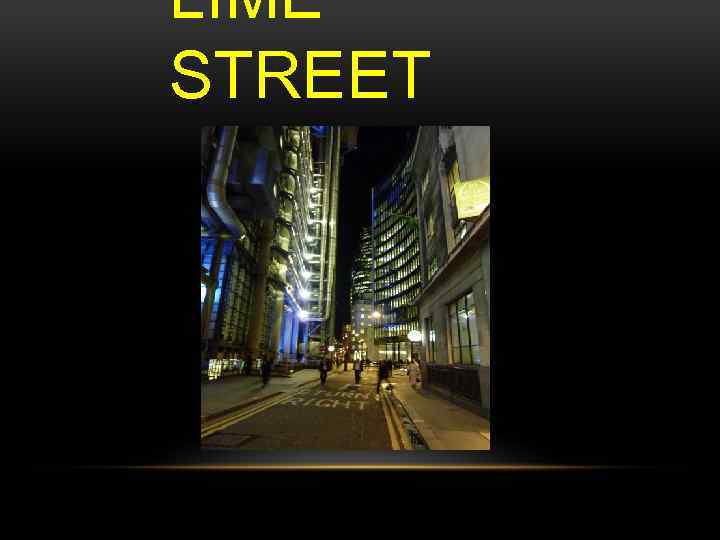 LIME STREET 