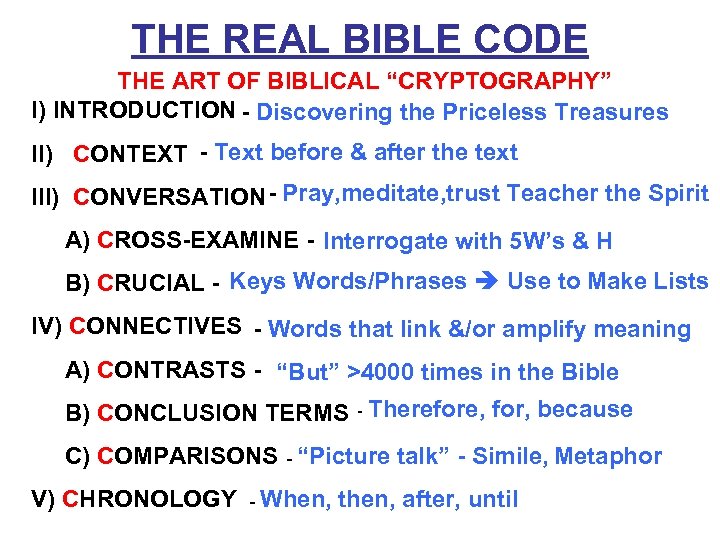 THE REAL BIBLE CODE THE ART OF BIBLICAL “CRYPTOGRAPHY” I) INTRODUCTION - Discovering the