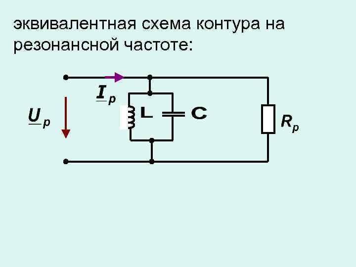 Простейшая электрическая эквивалентная схема биологической ткани