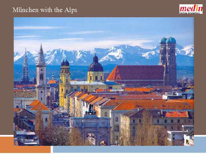 München with the Alps 