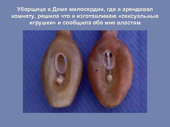 Уборщица в Доме милосердия, где я арендовал комнату, решила что я изготавливаю «сексуальные игрушки»