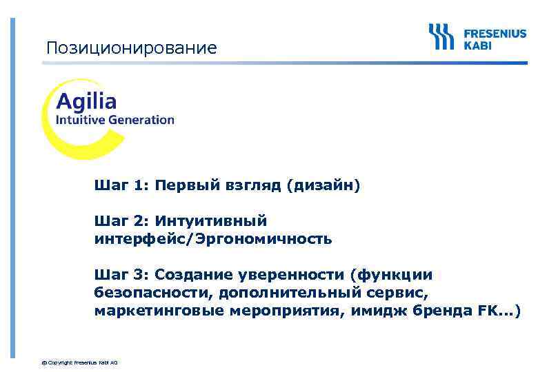 Позиционирование Шаг 1: Первый взгляд (дизайн) Шаг 2: Интуитивный интерфейс/Эргономичность Шаг 3: Создание уверенности