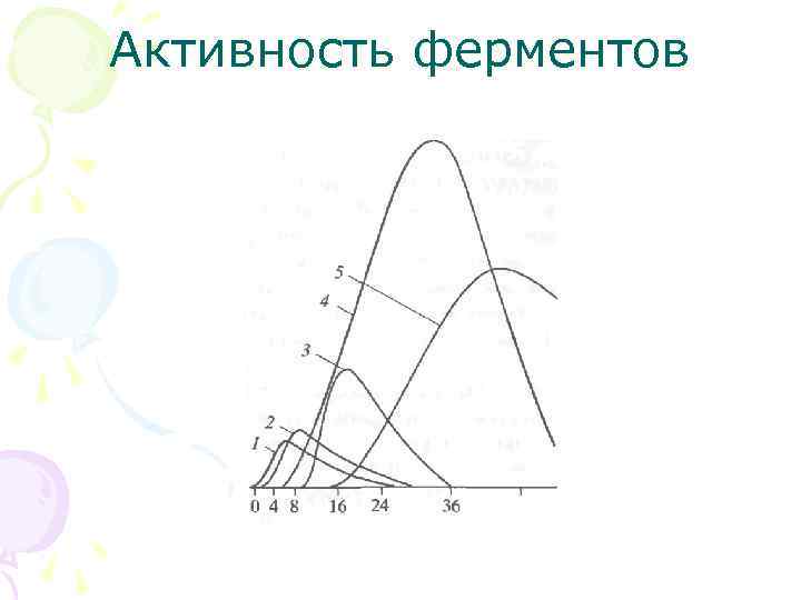 Активность ферментов 