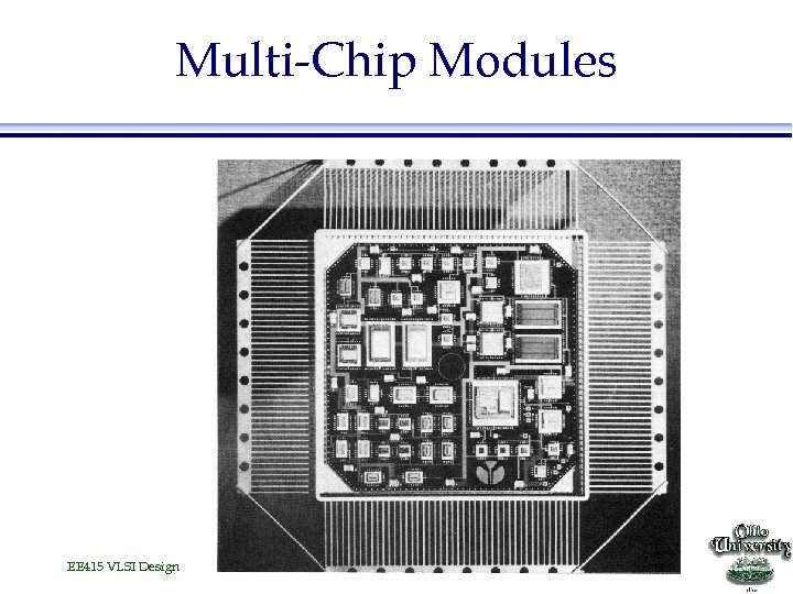 Multi-Chip Modules EE 415 VLSI Design 