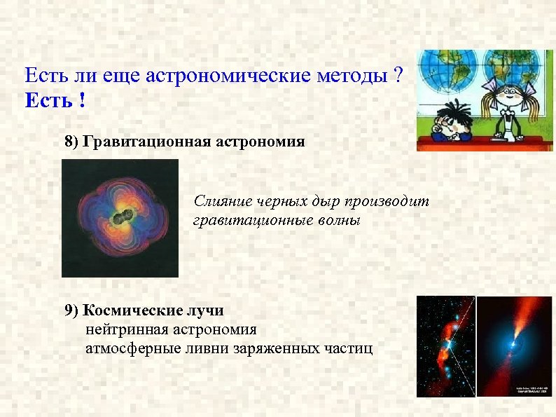 Методы астрофизических исследований 11 класс астрономия