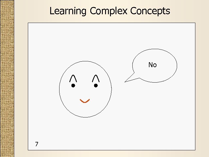 Learning Complex Concepts No 7 
