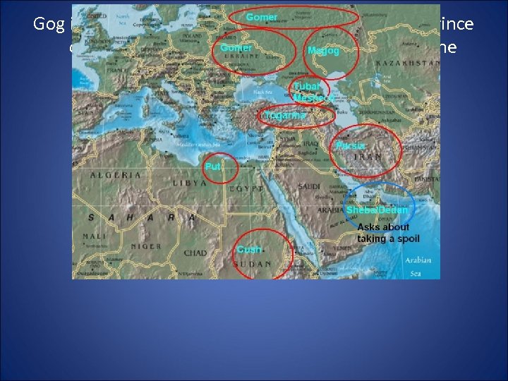 Gog is obviously the leader of Magog, he is the "Prince of Rosh, Meshech