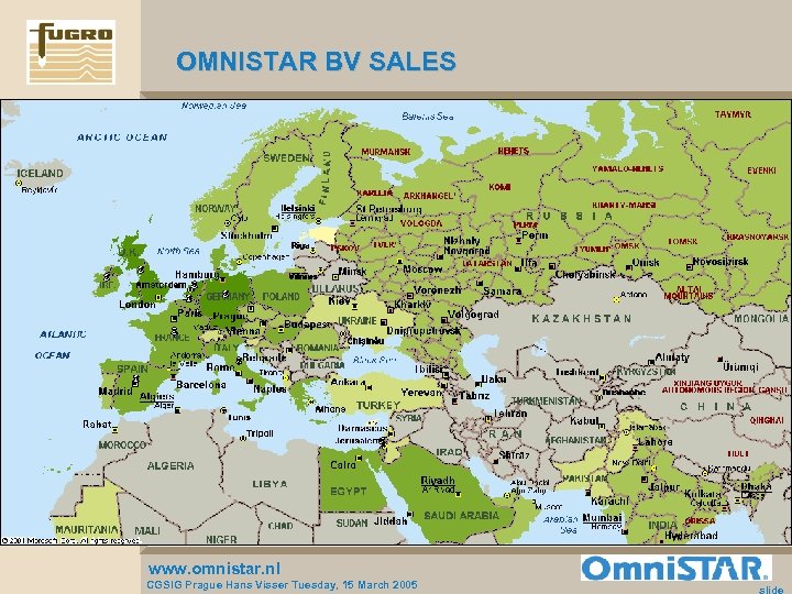 OMNISTAR BV SALES INTRODUCTION VBS HP APPLICATIONS AM CONTACT US www. omnistar. nl CGSIG