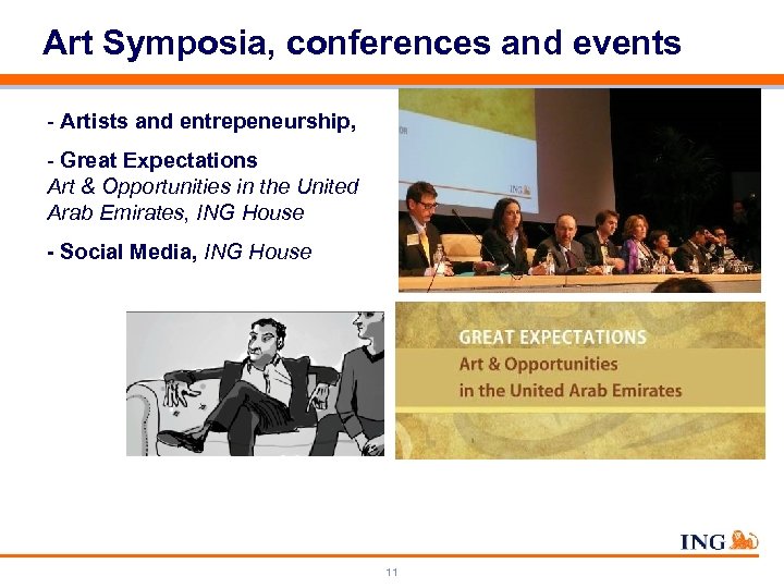 Art Symposia, conferences and events - Artists and entrepeneurship, - Great Expectations Art &