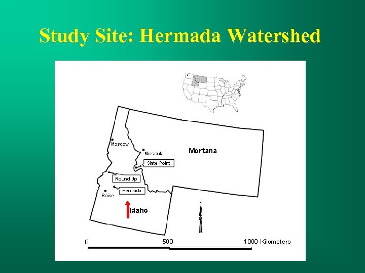 Study Site: Hermada Watershed 