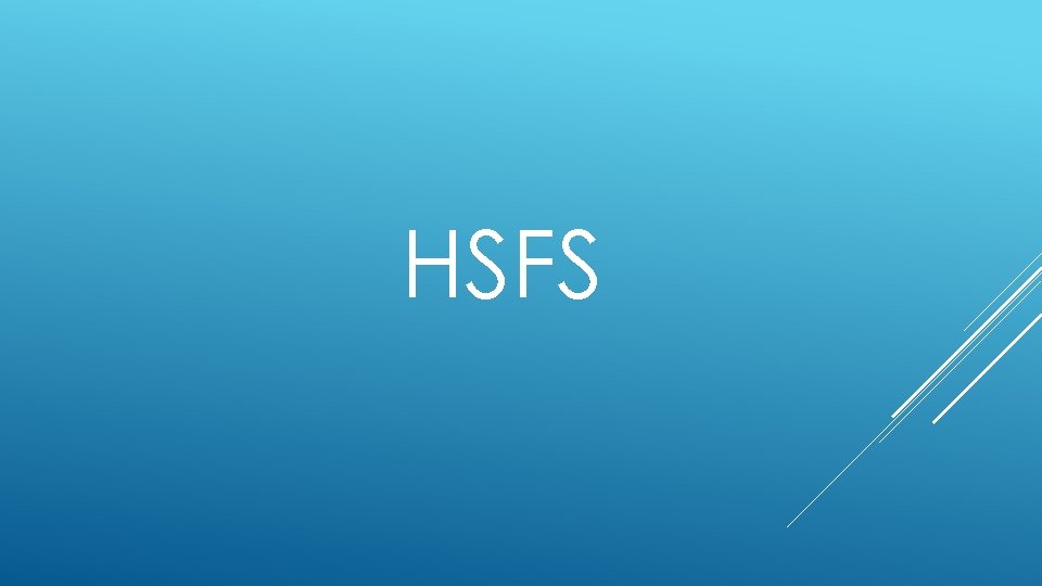 HSFS 