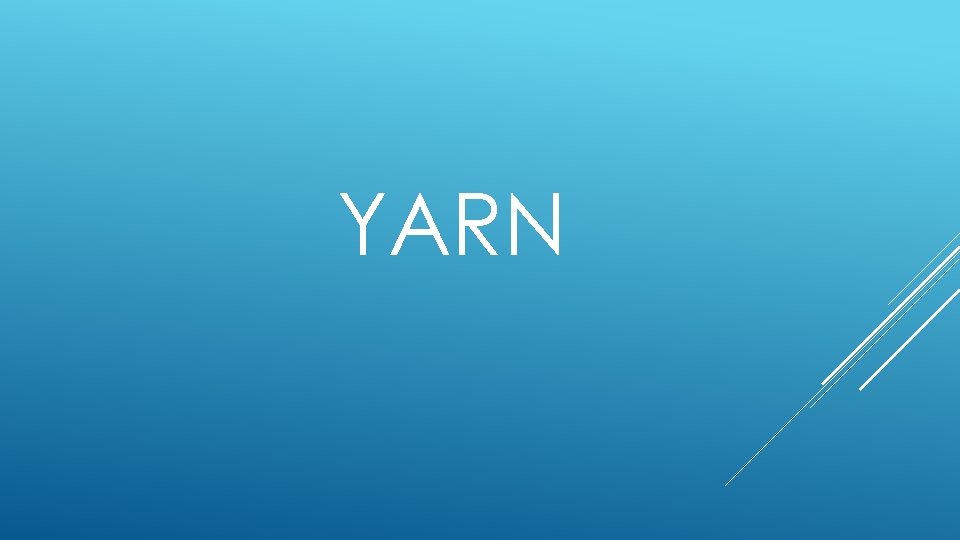 YARN 