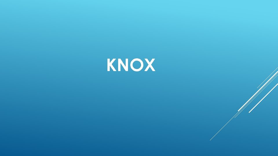 KNOX 