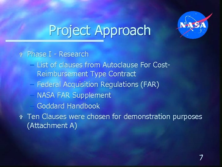 Project Approach V V Phase I - Research – List of clauses from Autoclause