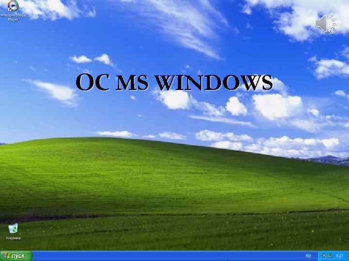 ОС MS WINDOWS 