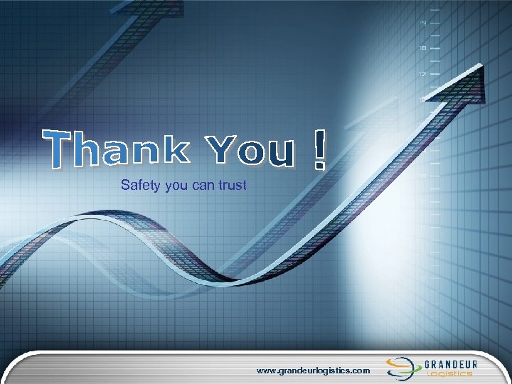 Safety you can trust www. grandeurlogistics. com 