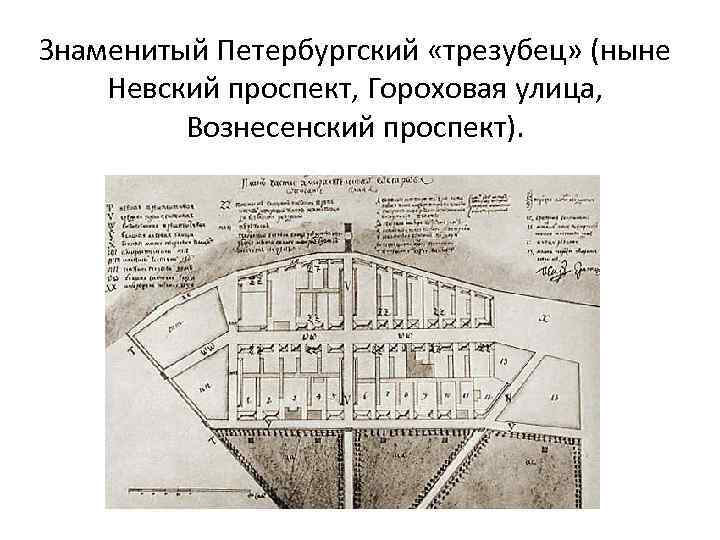 План невского проспекта в санкт петербурге