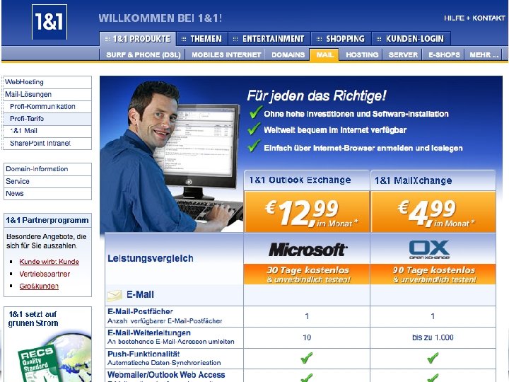 © 2007 Rafael Laguna de la Vera 1&1 Mail. Xchange - Open Source Saa.