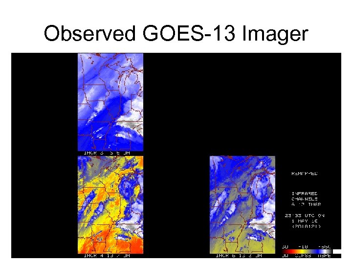 Observed GOES-13 Imager 10 