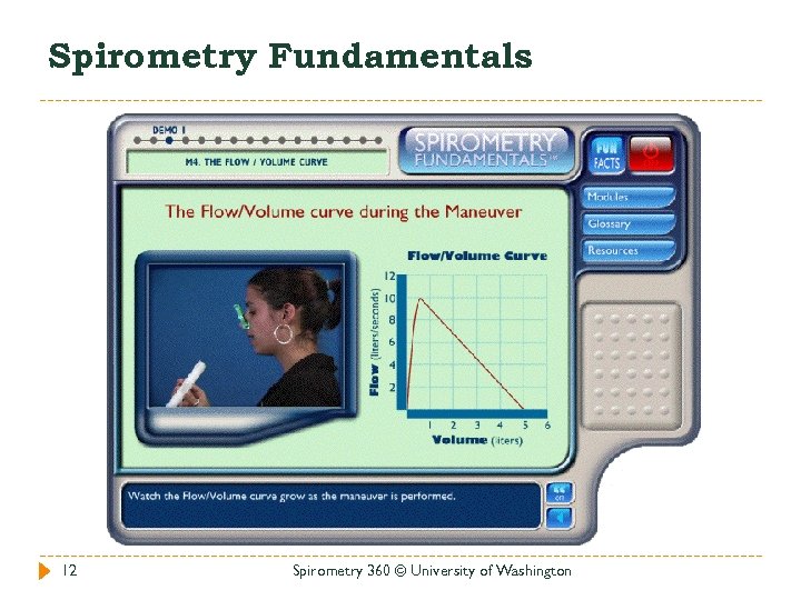 Enabling online spirometry training and feedback from the