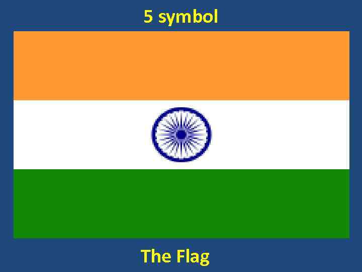 5 symbol The Flag 