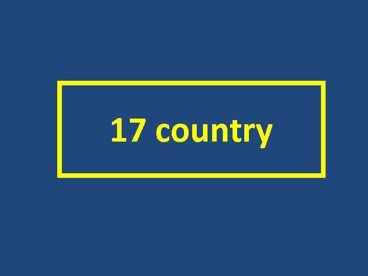 17 country 