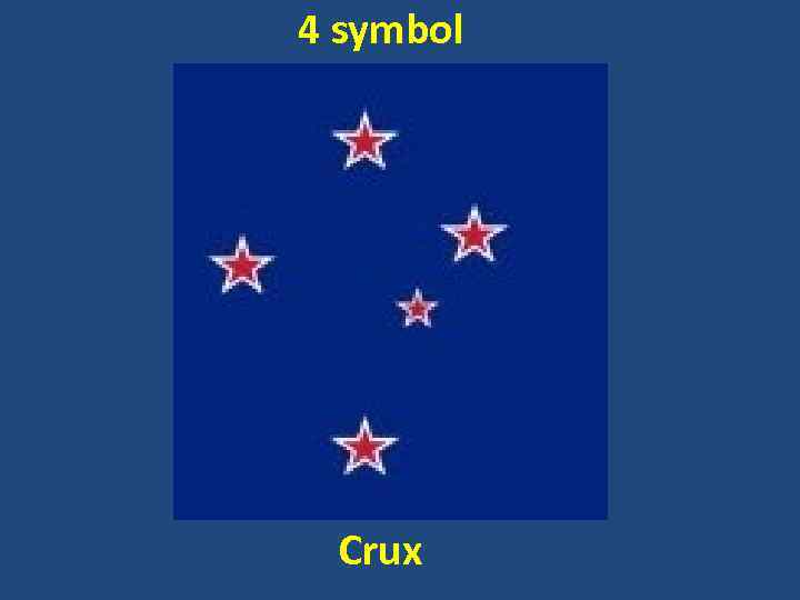 4 symbol Crux 