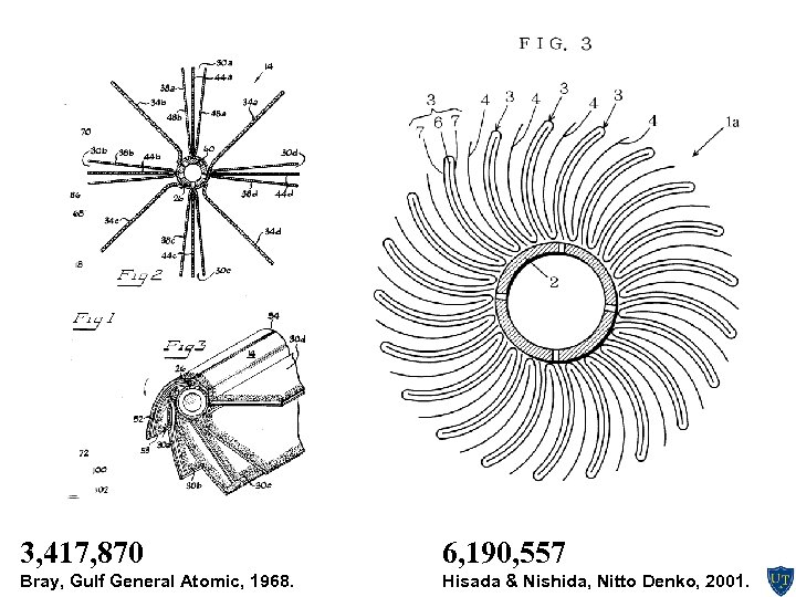 3, 417, 870 6, 190, 557 Bray, Gulf General Atomic, 1968. Hisada & Nishida,