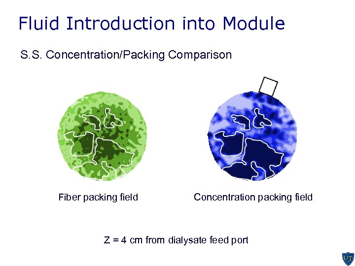 Fluid Introduction into Module S. S. Concentration/Packing Comparison Fiber packing field Concentration packing field