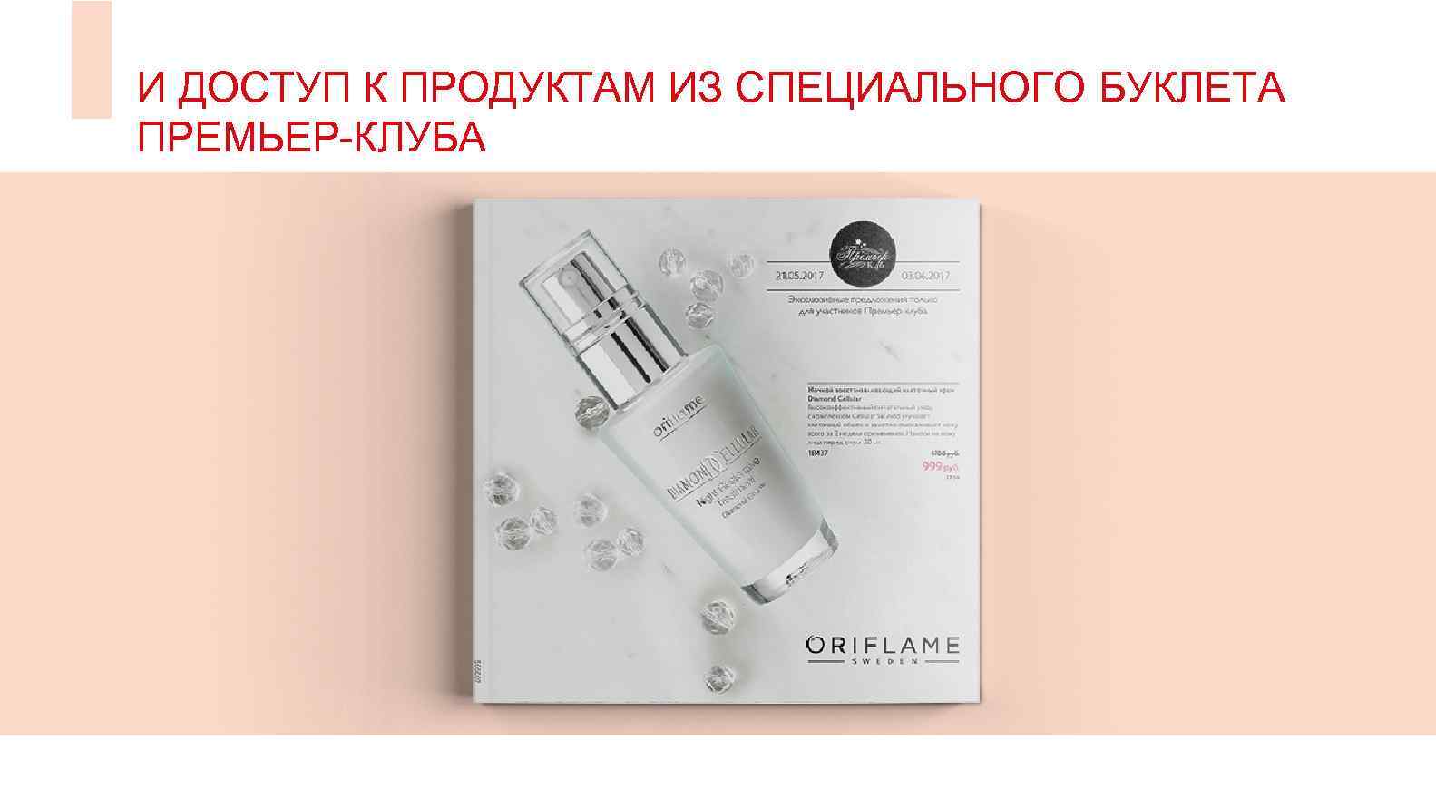 И ДОСТУП К ПРОДУКТАМ ИЗ СПЕЦИАЛЬНОГО БУКЛЕТА ПРЕМЬЕР-КЛУБА 