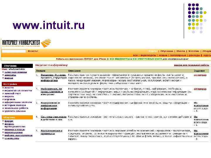 www. intuit. ru 