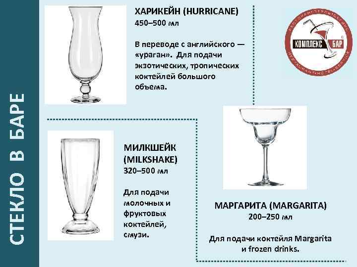 ХАРИКЕЙН (HURRICANE) СТЕКЛО В БАРЕ 450– 500 мл В переводе с английского — «ураган»