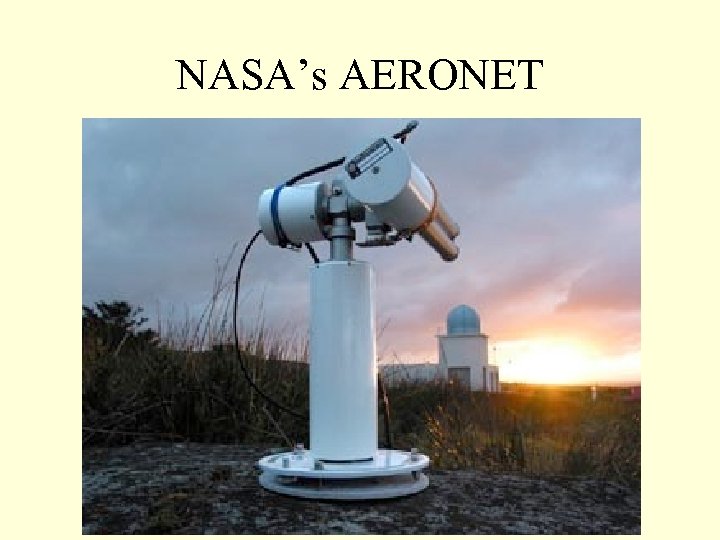 NASA’s AERONET 