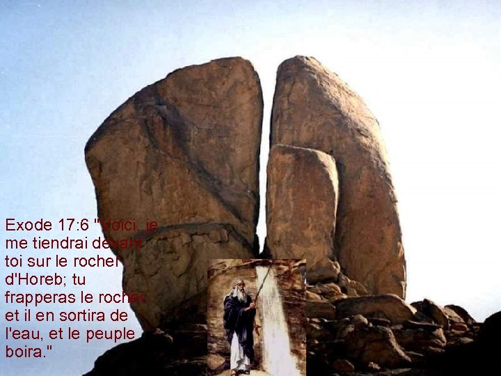 Exode 17: 6 