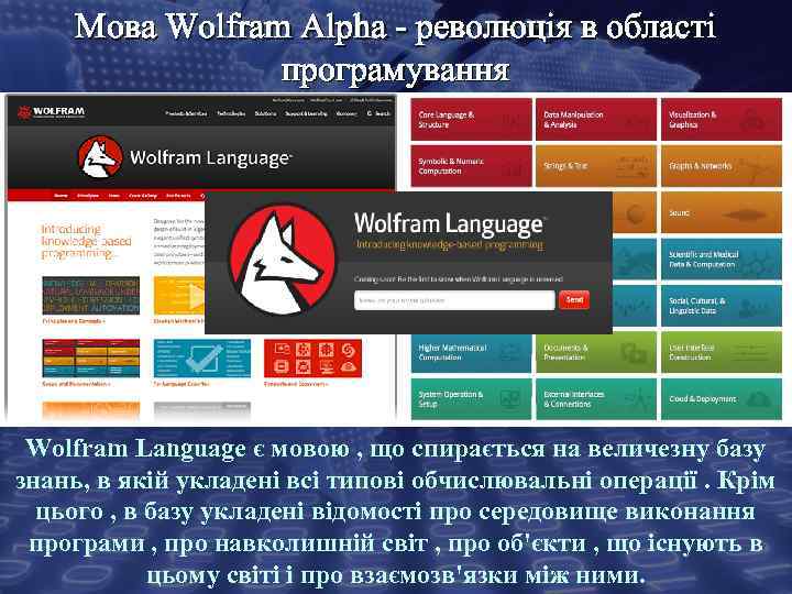 Мова Wolfram Alpha - революція в області програмування Wolfram Language є мовою , що