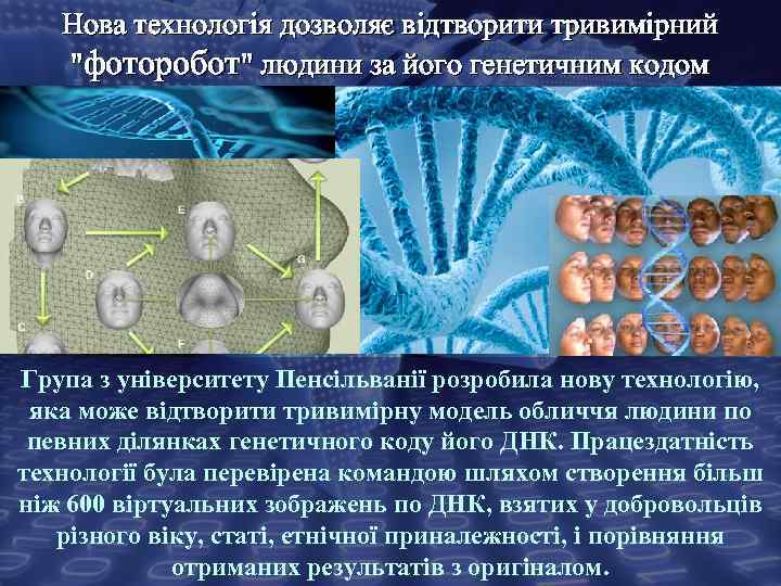 Нова технологія дозволяє відтворити тривимірний 