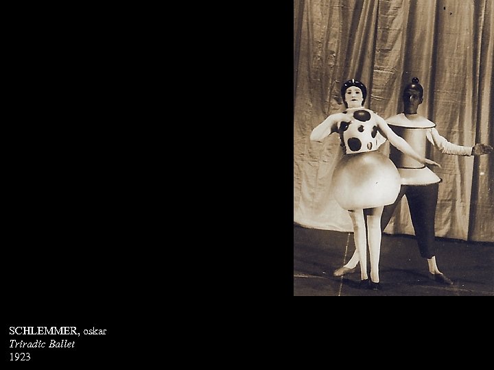 SCHLEMMER, oskar Triradic Ballet 1923 