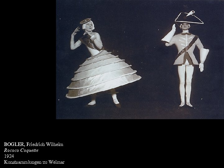 BOGLER, Friedrich Wilhelm Rococo Coquette 1924 Kunstsammlungen zu Weimar 