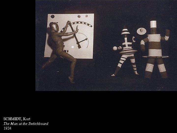 SCHMIDT, Kurt The Man at the Switchboard 1924 