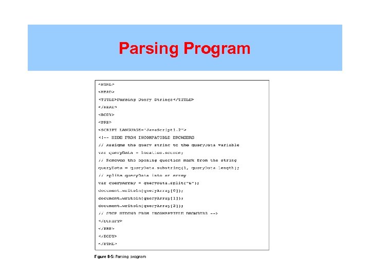 Parsing Program 