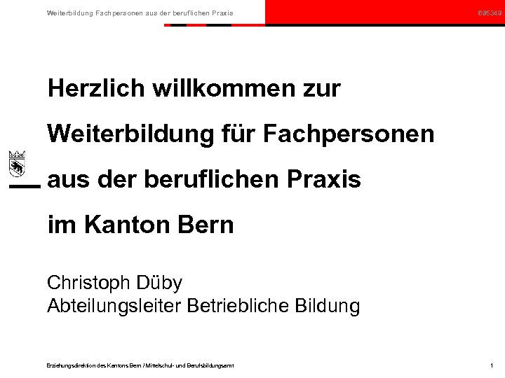 Weiterbildung Fachpersonen aus der beruflichen Praxis 695349 Herzlich willkommen zur Weiterbildung für Fachpersonen aus