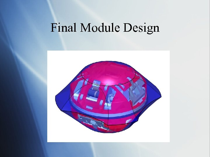 Final Module Design 