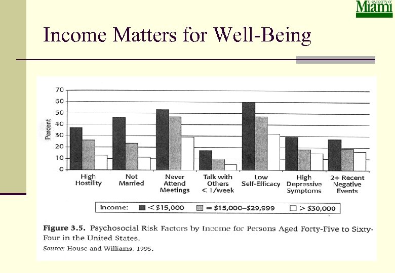 Income Matters for Well-Being 